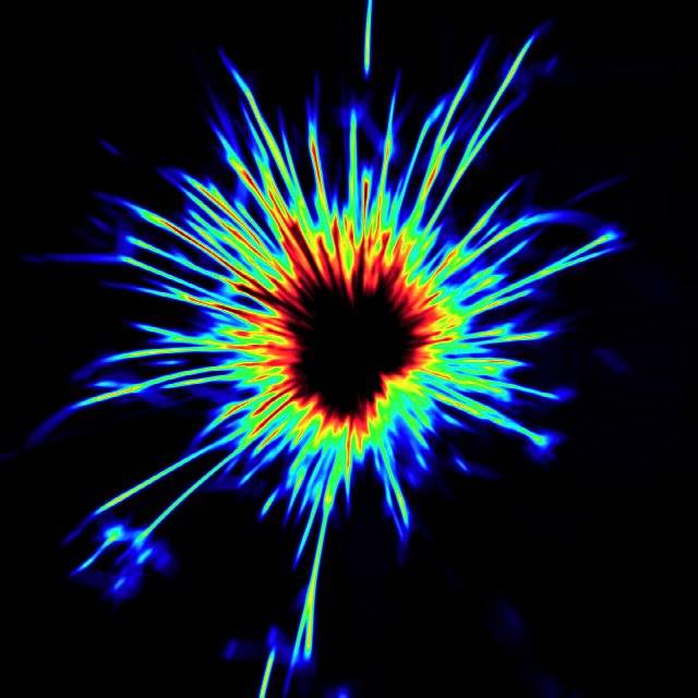 SparxDSM logo: a burst of colored sparks